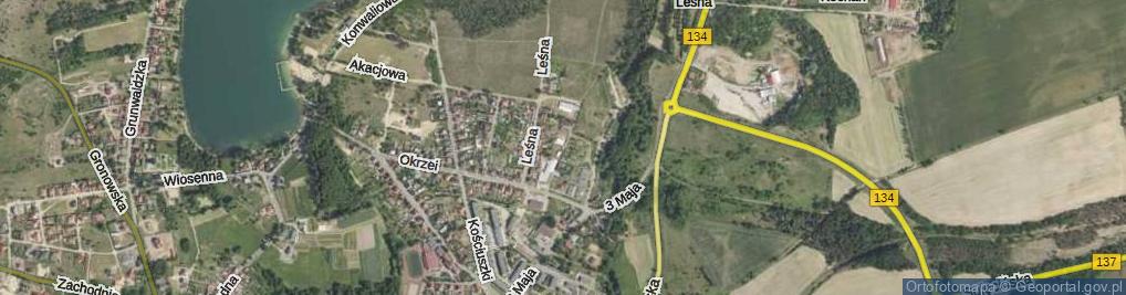 Zdjęcie satelitarne Fabryczna ul.